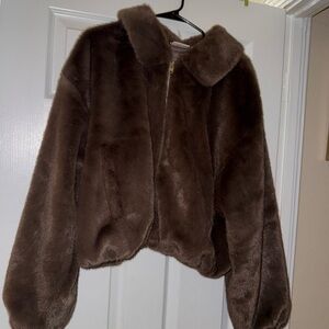 Camila Coehlo Revolve Brand New with Tags Faux Fur Jacket